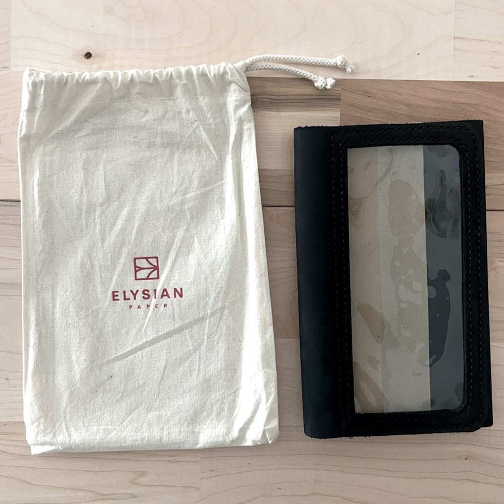 Elysian Paper -Regular (standard) TN travelers notebook tri-fold cover